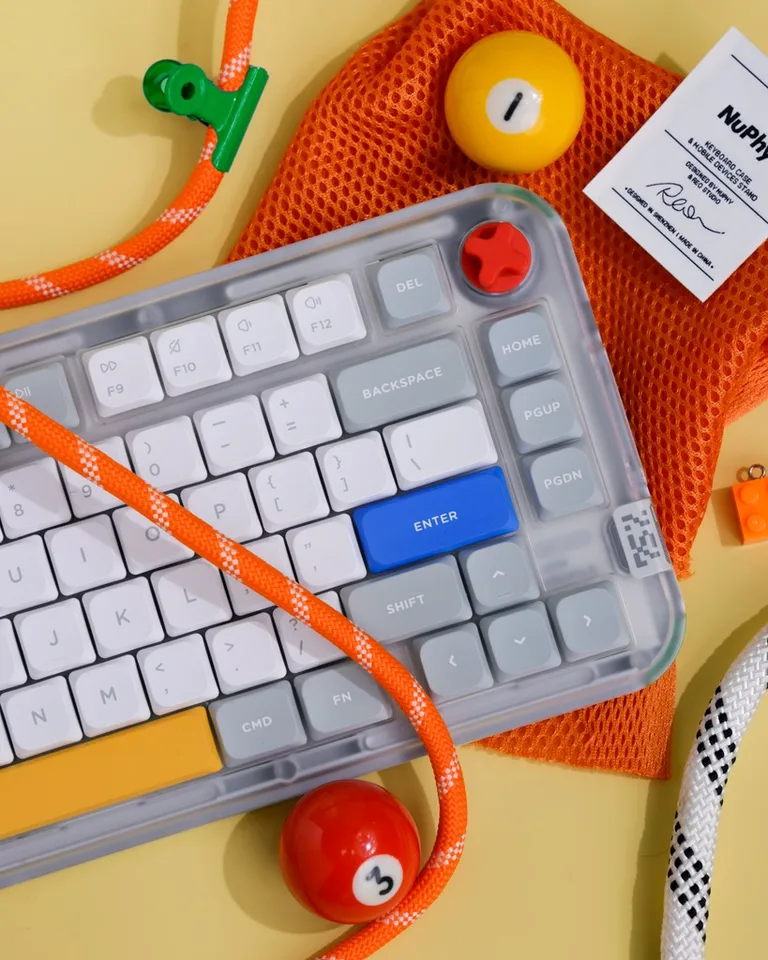 Teclado Mecânico Personalizado NuPhy Kick75 Hybrid-Profile Sem Fio