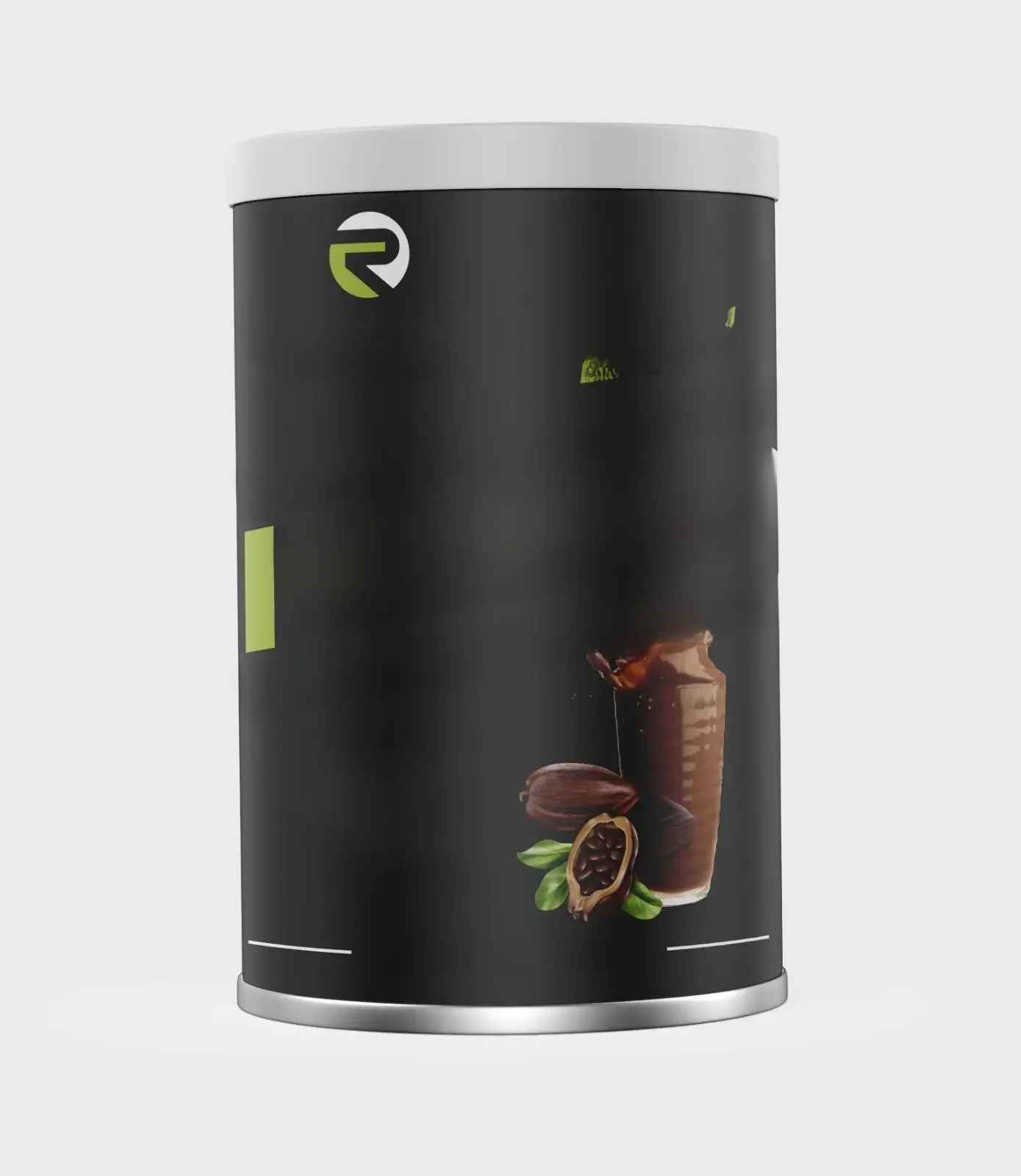 Vitacao-Batido Proteico do Cacau com adoçantes, Chocolate, Energia Instantânea para Beber, Fresco ou