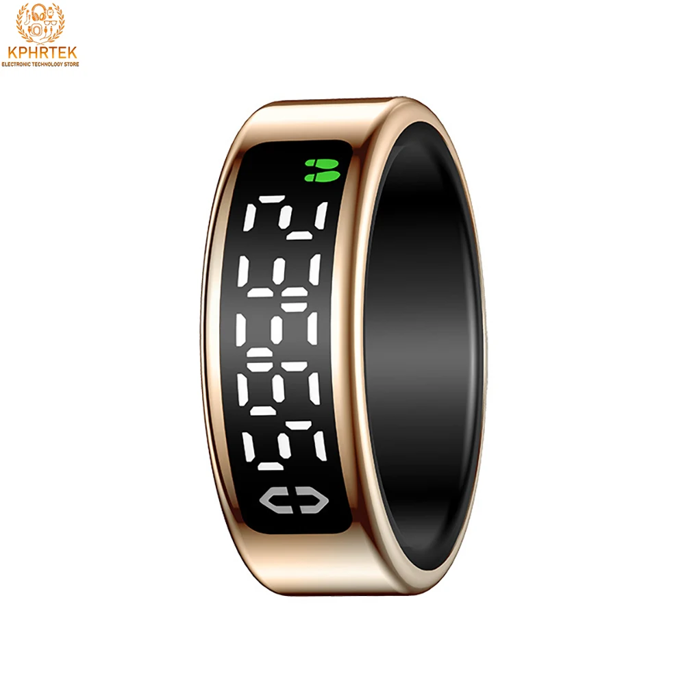 

Смарт-кольцо SY01 с дисплеем, сенсорным экраном, зарядной станцией, переворачиванием страниц, фотосъемкой, интеллектуальным кольцом для пульса, кислорода в крови,