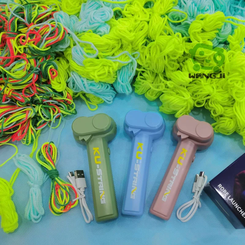 توهج في الظلام سلسلة الناسف عالية السرعة حبل اطلاق النار بندقية للأطفال الكهربائية الجذعية إطلاق لعبة الإجهاد الإغاثة النشاط في الهواء الطلق الهدايا #2