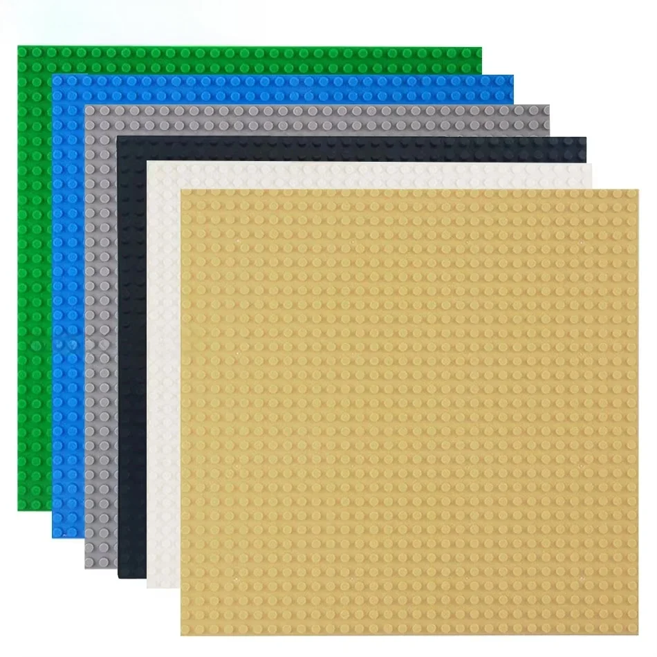 32x32 32x16 Dots Klassieke Bouwstenen Bodemplaat MOC DIY Kleine Formaat Bakstenen Grondplaat onderdelen voor Stad Figuren Kinderen Speelgoed - afbeelding 2
