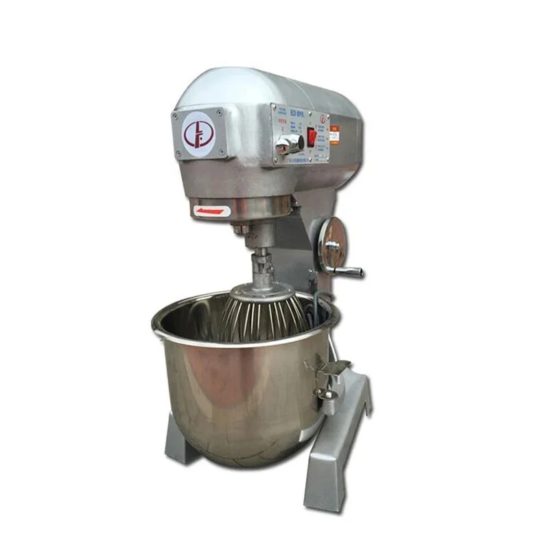 Electric Dough Machine 10/15/20/30L Stainless Steel Commercial Cream Egg Whisk Mixer Processor Kitchen Food Stand Blender