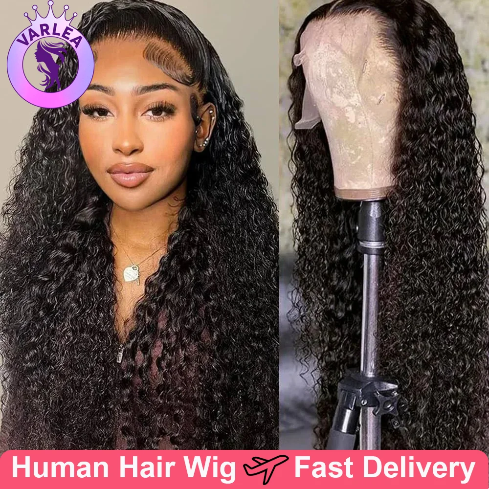 30 Inch Losse Golf 13X6 Hd Lace Frontale Pruik Brazilian Curly Pruiken Menselijk Haar 13X4 Deep Wave Lace Front Pruiken 100% Menselijk Haar