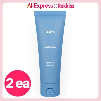 록키스 씨 워터 모공 폼클렌징 120ml, 2개입