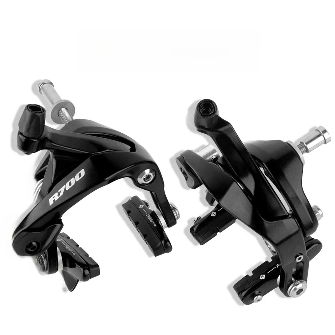 AliExpress WUZEI R700 Road Bike Calipers Dual Pivot Bicycle Brakes Aluminum Alloy Rim Brakes Speed Bike Front Rear Calipers with Brake Pad