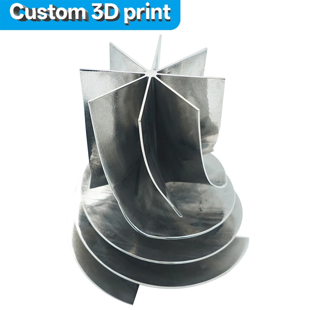 Custom Metal 3D Printing Services for Complex Parts; Irregular SLM-Printed Gears; Made in China; 3D Printing Files printer