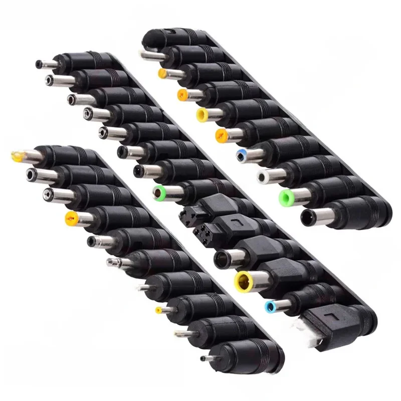 34 sztuk/8 sztuk uniwersalny 5.5mm x 2.1mm DC AC zasilacz porady zestawy złącza dla Lenovo Thinkpad Laptop zasilacz wtyczka Jack zestawy — zdjęcie 2