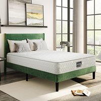 Rosahqnda Mattress Pocket Spring Mattress 90-140-160 x 200cm Oeko-Tex Certified/Ergonomic 7-Zone Mattress, Height 25 cm white