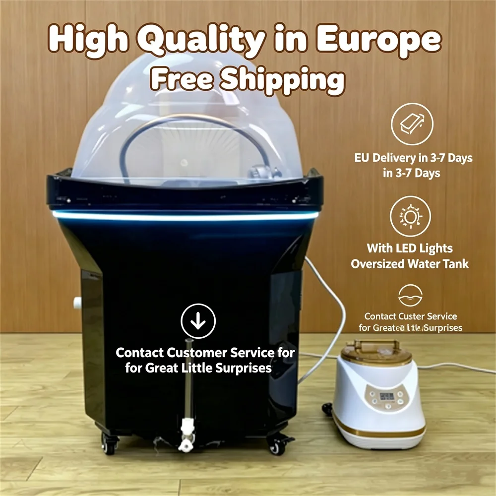 Moderna piscina portátil japonesa para spa capilar, equipo de vapor para masaje tailandés, cama de agua para champú, cuidado capilar, dedicada a salones de belleza.