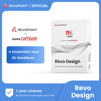 Revo Design - Professional CAD Software for Reverse Engineering 3D Scanning Model To CAD Design Software
