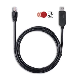 FTDI FT231XS USB RS232 to RJ45 Serial Communication Cable for GM Tech 2 Updating and Downloading