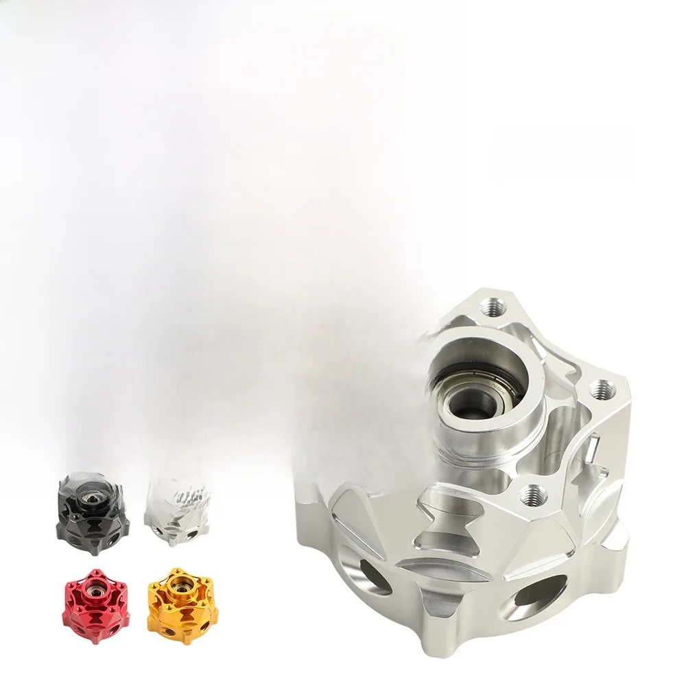 Aluminiowa piasta koła przedniego hamulca tarczowego CNC do motocykli Vespa Primavera Sprint 150 Sprint 150 2023, kute koła, części — zdjęcie 2