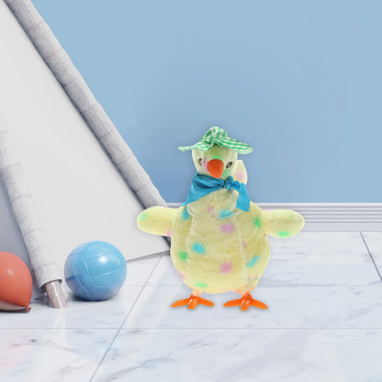 鶏の卵を産む電動ぬいぐるみ、踊る音とLEDライト付き、幼児の誕生日プレゼント、動物の楽しいおもちゃ