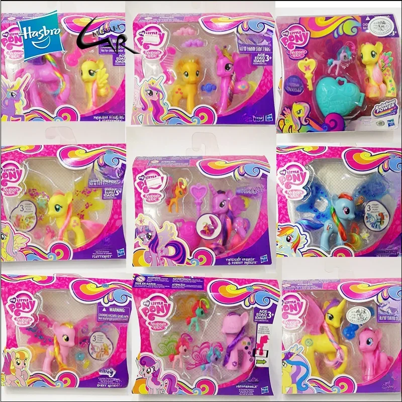 Hasbro mein kleines Pony Pinkie Pie Fluttershy Anime Action figuren Cutie Mark Magic Rainbow Dash