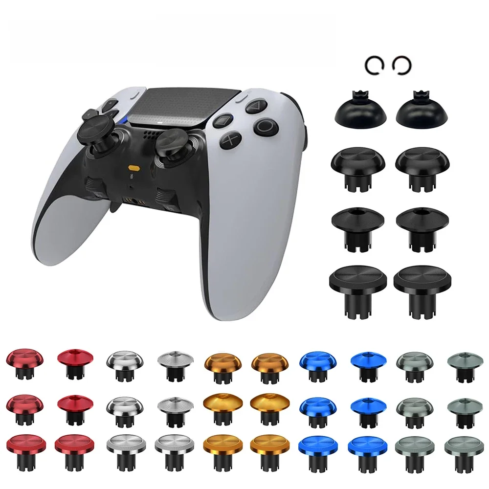 Manettes en métal pour PS5, boutons de contrôleur PS4, bâton analogique 3D, Joystick, accessoires de remplacement, pièces, nouveauté 2024