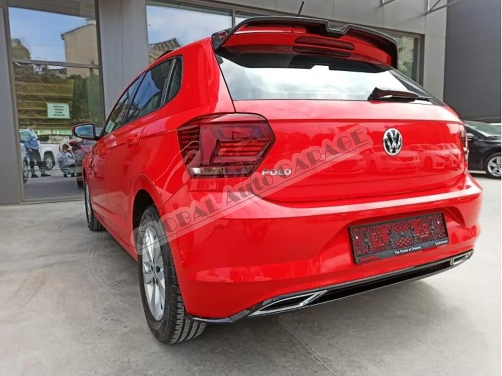 Oettinger  Spoiler For Volkswagen Polo Mk6 2018 2019 2020 2021 Roof Rack Spoilers Aileron Auto Accessories