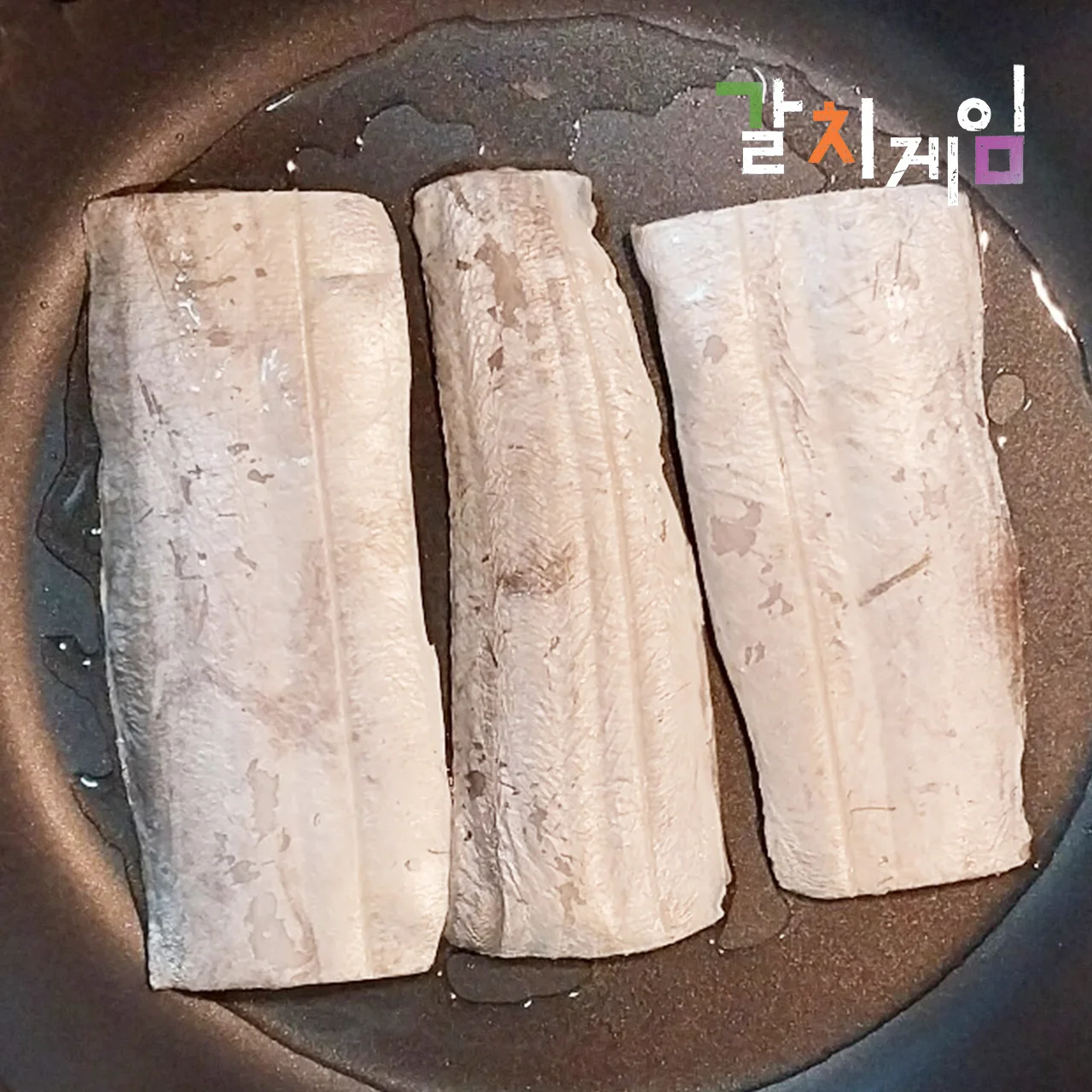 Boneless silver cutlassfish fillet 5packs(10pieces 500g) cutlassfish game (galchi sunsal) King-extra-large size no salted fish galch seafood, thorns removed and deboning hairtail meat