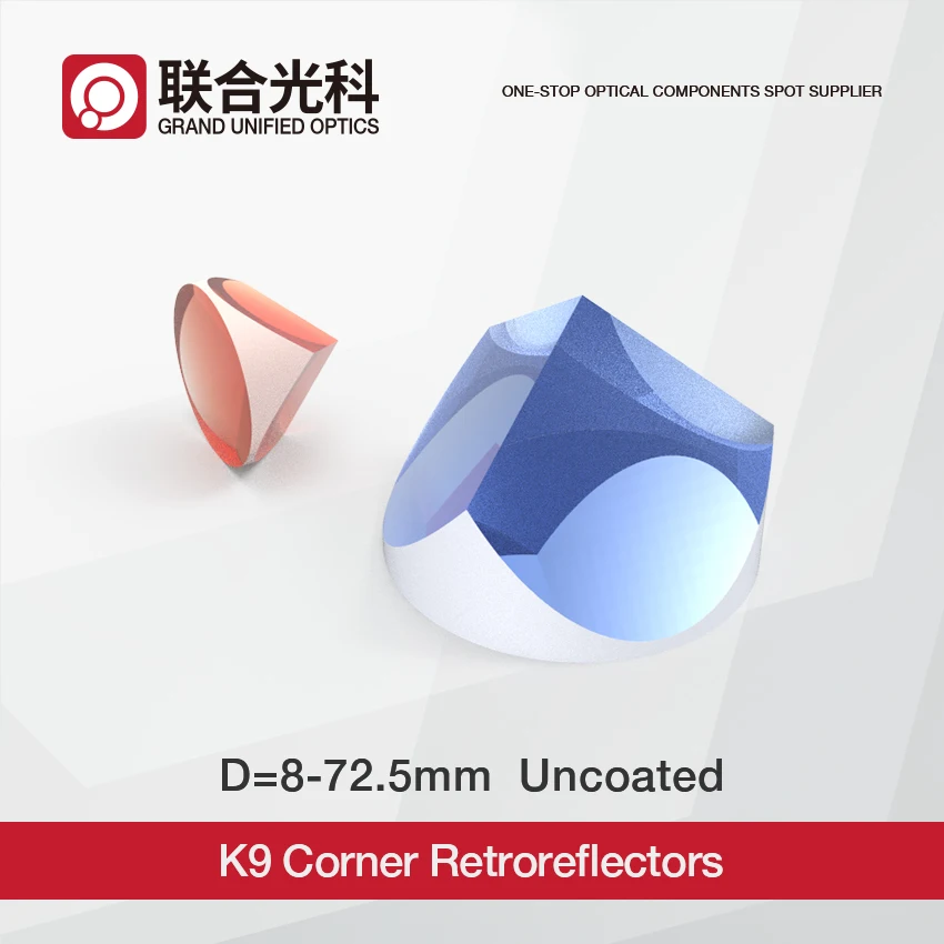 

China Supplier Custom Optical Glass Corner Prisms Retroreflector