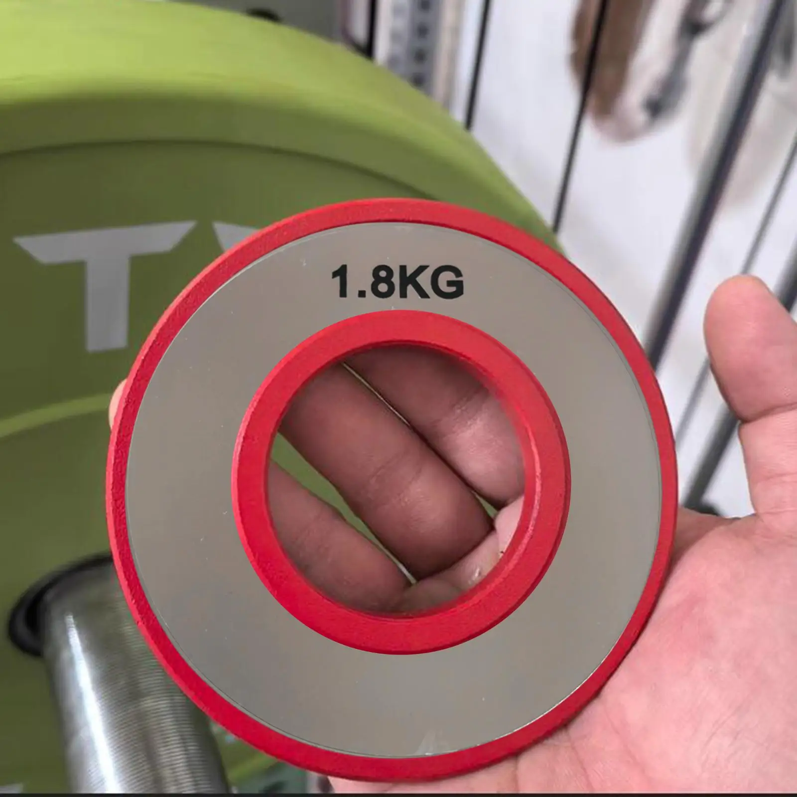 مايكرو الوزن لوحة ملصق الوزن الصغيرة الحديد قطعة الوزن التسمية ملصق قوة اللياقة البدنية العملي كيلوغرام التسمية 1.0/1.8 كجم #5