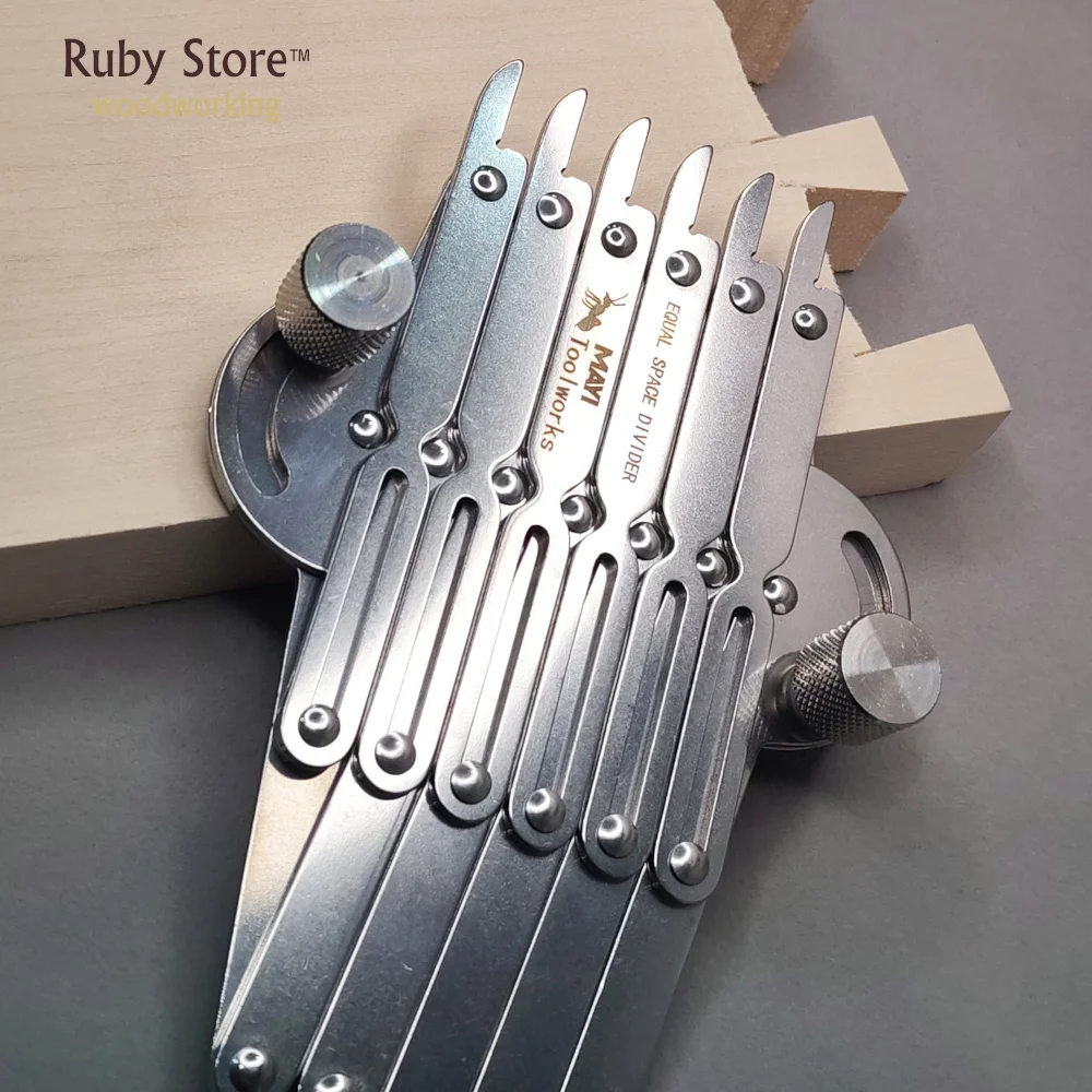 Equal Space Divider Woodworking Tool Dovetail