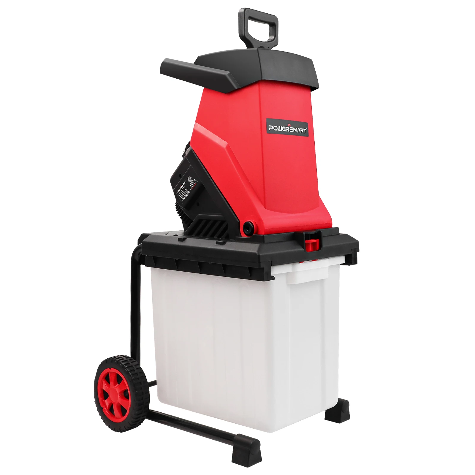 

15Amp Electric Wood Chipper Leaf Mulcher w/ Collection Bin PS12A