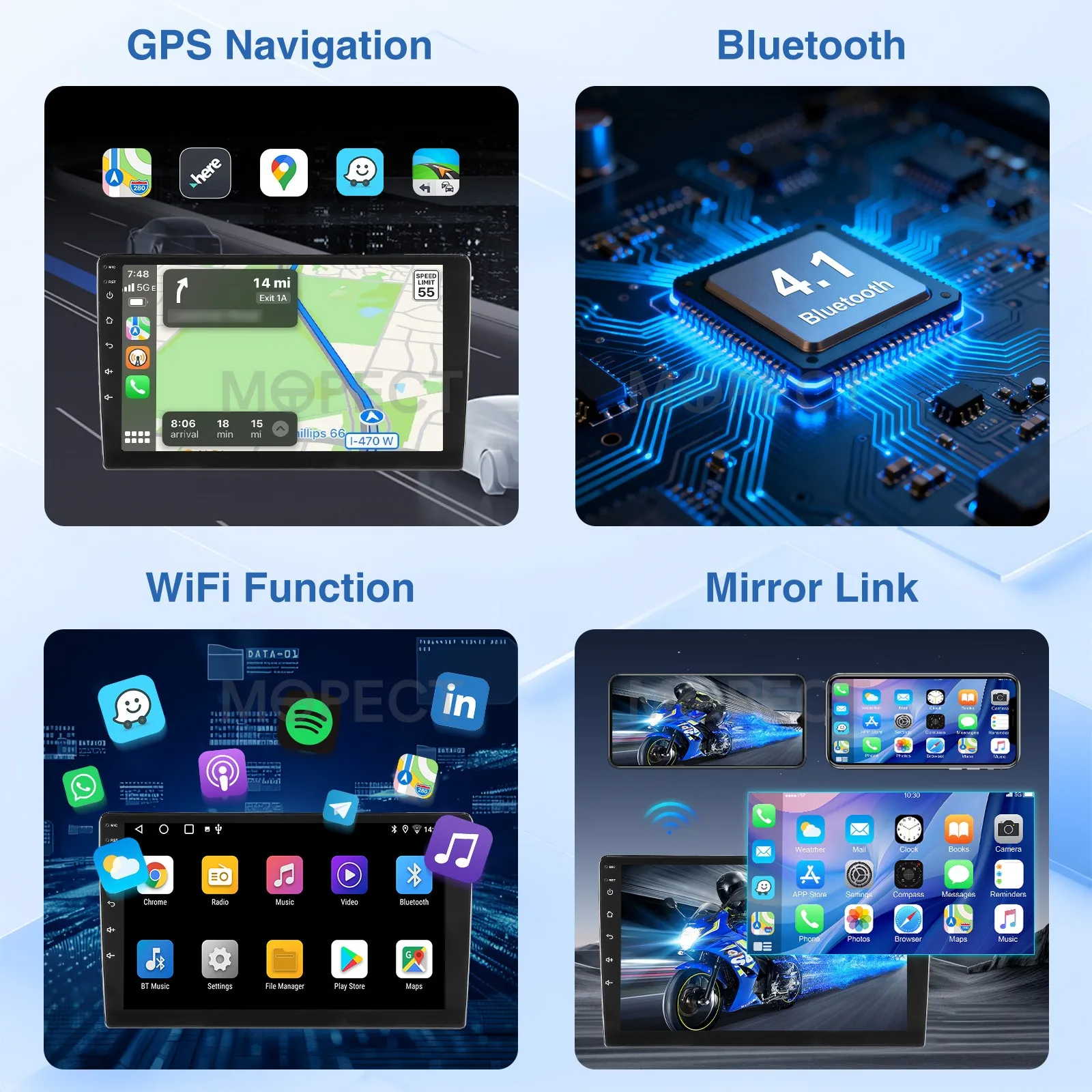 Radio Estéreo para Auto Android 15 de 9 Pulgadas para VW Polo 6R 6C V 2009-2017, Apple CarPlay, 4+64G, Pantalla Táctil, DAB&DVR&AHD, GPS, Navegación, FM/AM, WiFi, SWC 4