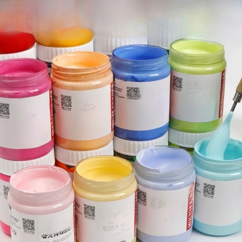 PEBEO Mattfarbene Acrylfarbe, 300 ml, in Flaschen abgefüllt, feine, hochviskose, nicht reflektierende Farbe, für Studenten, Künstler, Kunstbedarf, Titan, Weiß