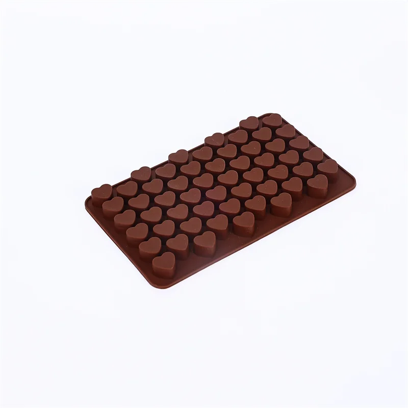 Heart shape Silicone Moulds Non-Stick Chocolate Candy Mould,Silicone chocolate Mould moldes repostería  baking accessories