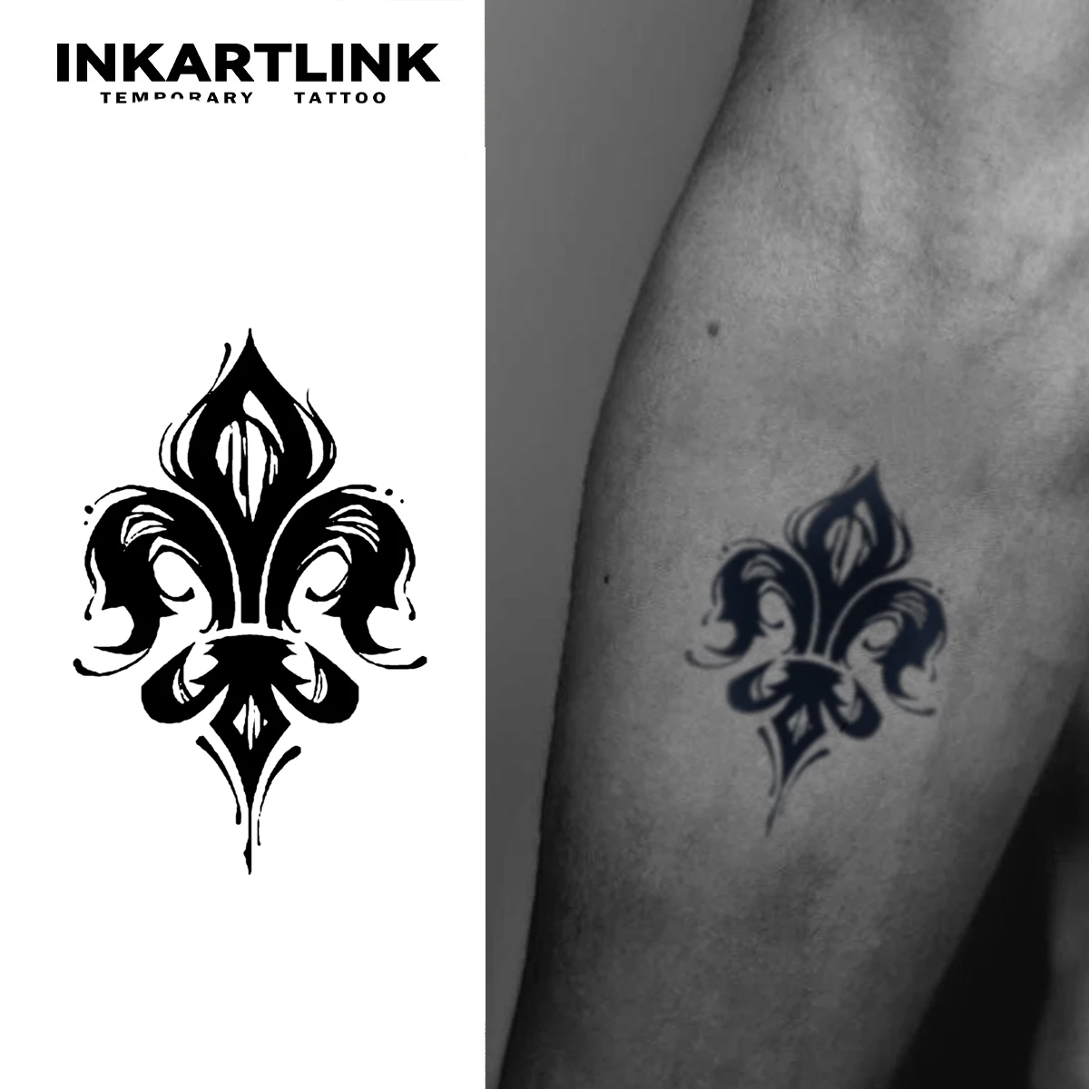 3 Stück temporäres Tattoo im abstrakten Stil, hält bis 15 Tage, neue Technologie, magischer, wasserfester, semi-permanenter Aufkleber.