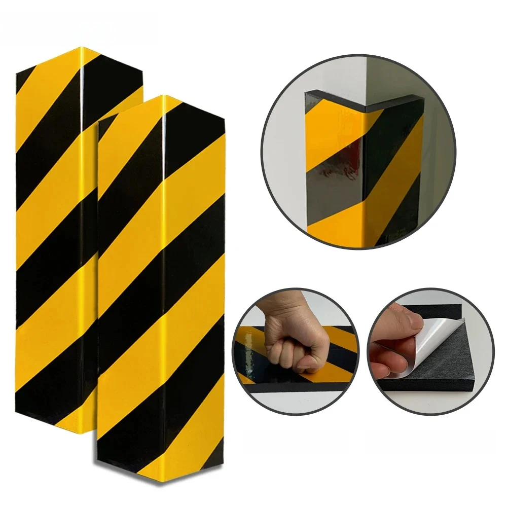 Protecteur de porte de voiture, bord en mousse, pare-chocs auto-adhésif réfléchissant, avertissement de stationnement, rembourrage de sécurité pour bricolage, accessoires de décoration de voiture