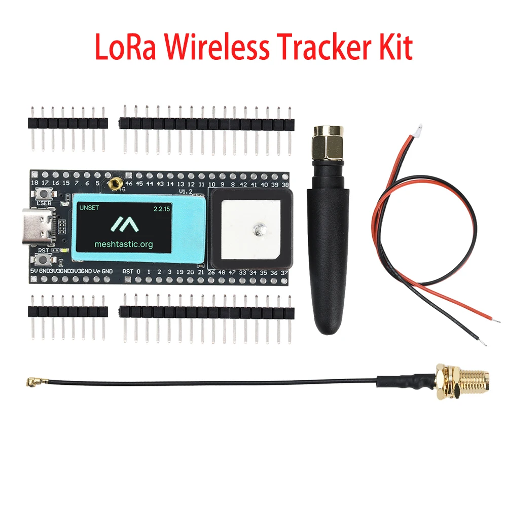 ESP32 LoRa GPS Tracker Development with 0.96 Inch LCD Display Wi-Fi Bluetooth GPS Tracker for Arduino IoT Meshtastic