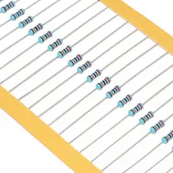 100PCS Metal Film Resistor 1% High Quality Strip