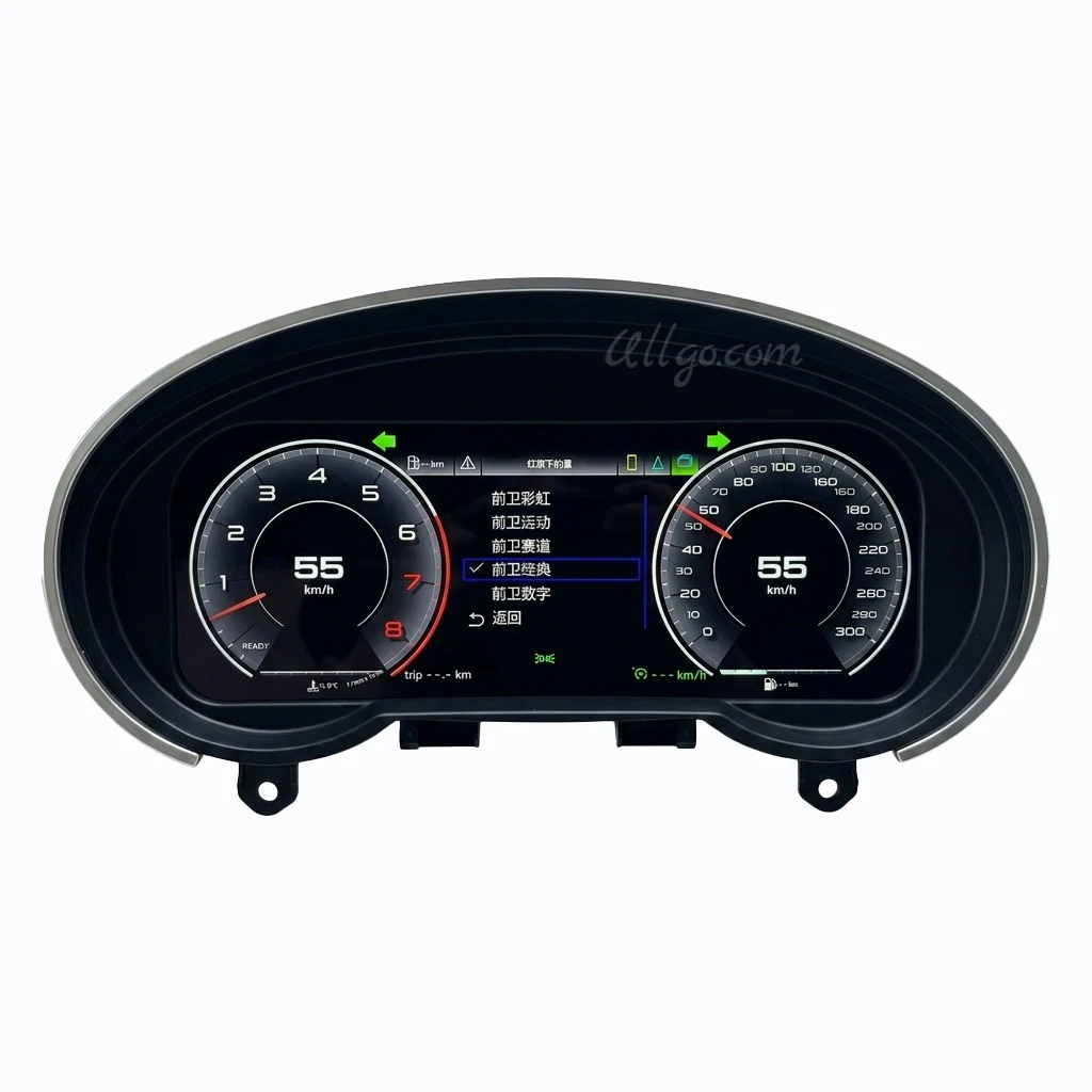 LCD Instrument Cluster for Audi TT MK2 (8J) 2006-2014 Virtual Cockpit Digital Speedometer Support CarPlay