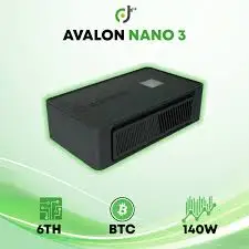 

BN BEST SELLER Canaan Avalon Nano 3S (6TH) Bitcoin Crypto ASIC Miner - DCT ASIC Miner