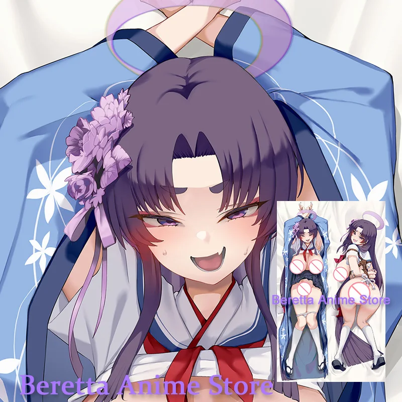 

Dakimakura Yukari Blue Archive Anime Double-Sided Print Life-size Body Pillow Cover