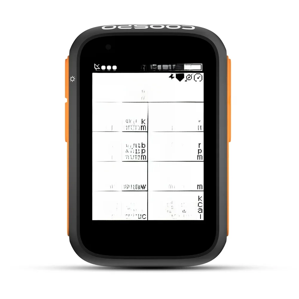 COOSPO BC200 Bezprzewodowy komputer rowerowy GPS Prędkościomierz rowerowy Licznik rowerowy 2,6 cala Bluetooth5.0 ANT+ APP Synchronizacja nachylenia Wysokość — zdjęcie 2