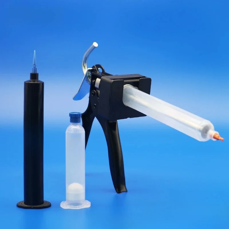 Syringe Barrels Single Component Manual Glue Gun 30CC 55CC 1K PU Epoxy Solder Paste Portable 3M ARALDITE Metal Powerful Glue Gun