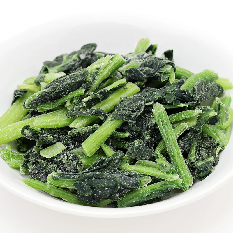 Espinaca Congelada Cortada 1kg, Vegetales Frescos Comerciales Convenientes, Alimentos Congelados para Vegetales