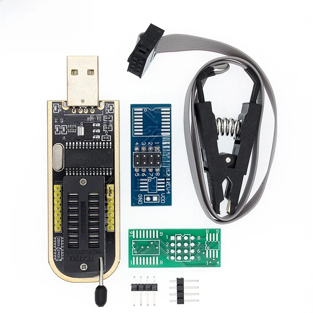 Moduł CH341 CH341 24 25 Seria EEPROM Flash BIOS Moduł programatora USB 93CXX/25CXX /24CXX — zdjęcie 2