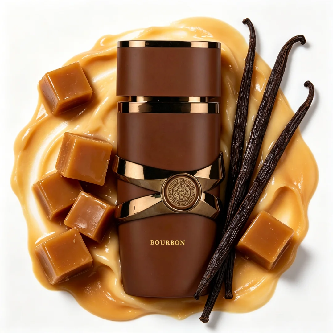 Perfume Asad Bourbon 100ml Eau de Parfum Masculino Fragrância Intensa Marcante Moderna de Longa Duração para Uso Diário e Noturno