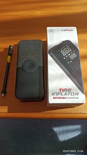 VanVolt AirGo™ Cordless Digital Tyre Inflator - Portable 150 PSI Air Pump photo review