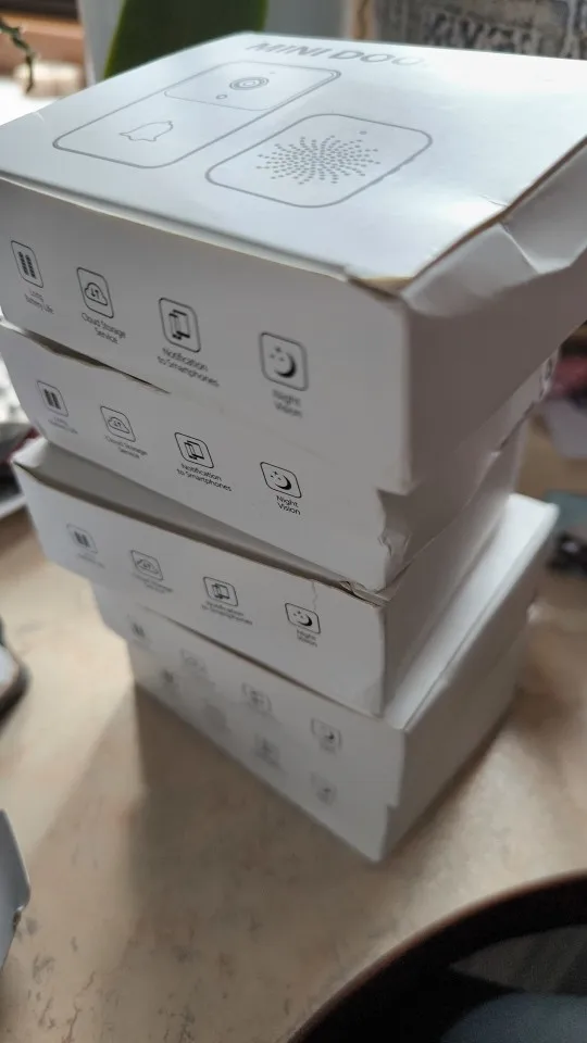 ONENUO WiFi Doorbell Home Tuya WiFi Wireless Doorbell DC AC Battery Powered Camera Bell with Alexa Google Doorbell Camera photo review