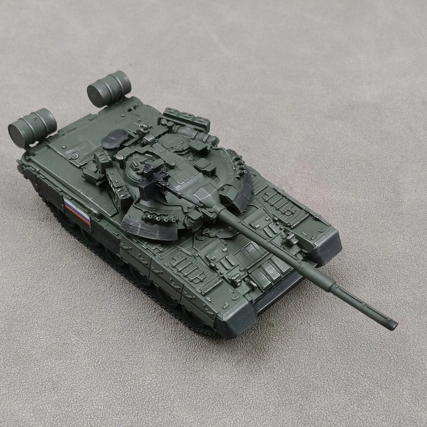1/72 Russian T80 tank  , SLA printing hand-colored finished model decorative ornament