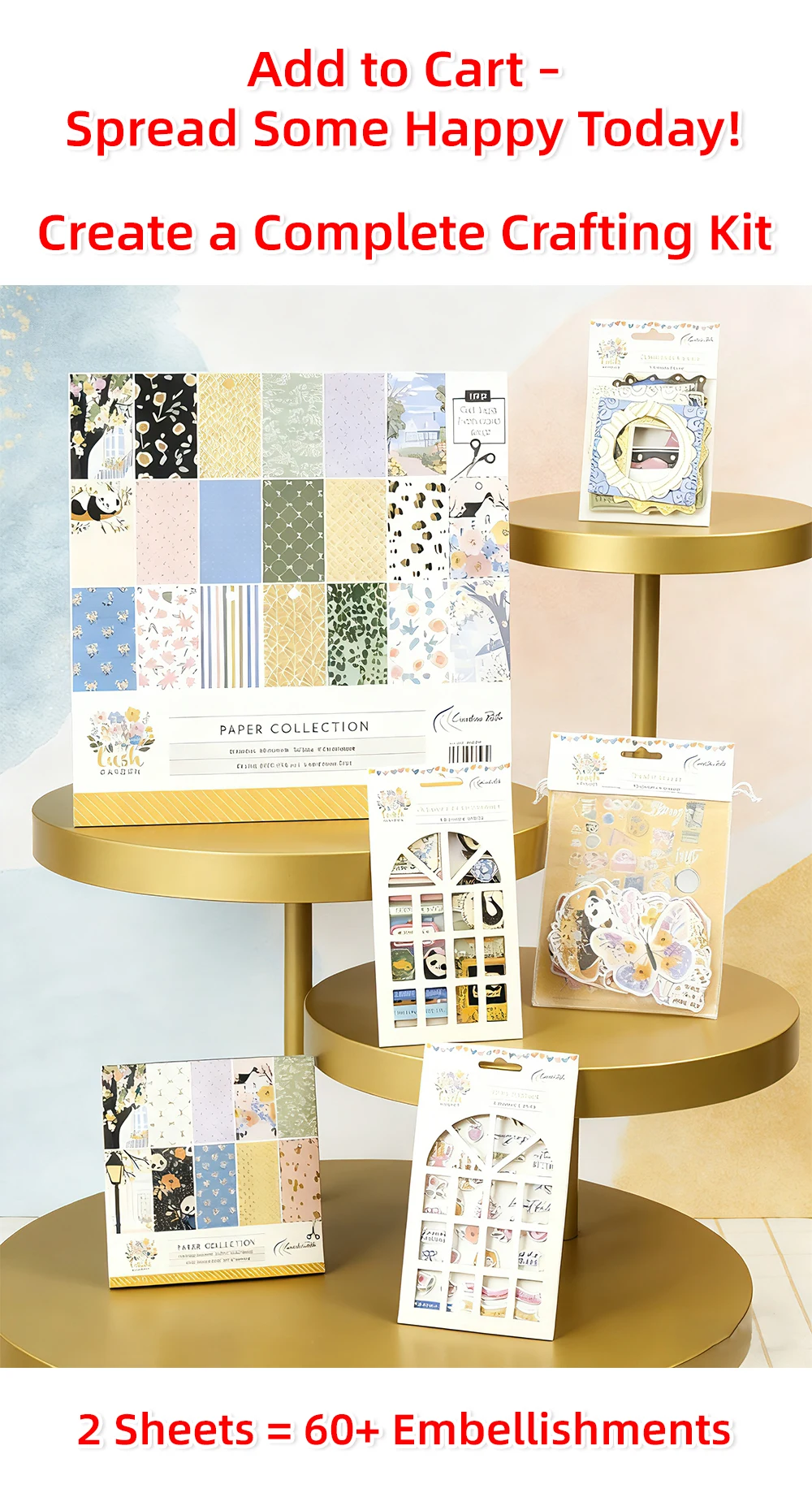 Creative Path Chipboard-Aufkleber, Scrapbooking-Zubehör, Basteln, Journaling, Kartenherstellung, Verzierungen, Materialien, DIY-Dekorationen – Detail 6