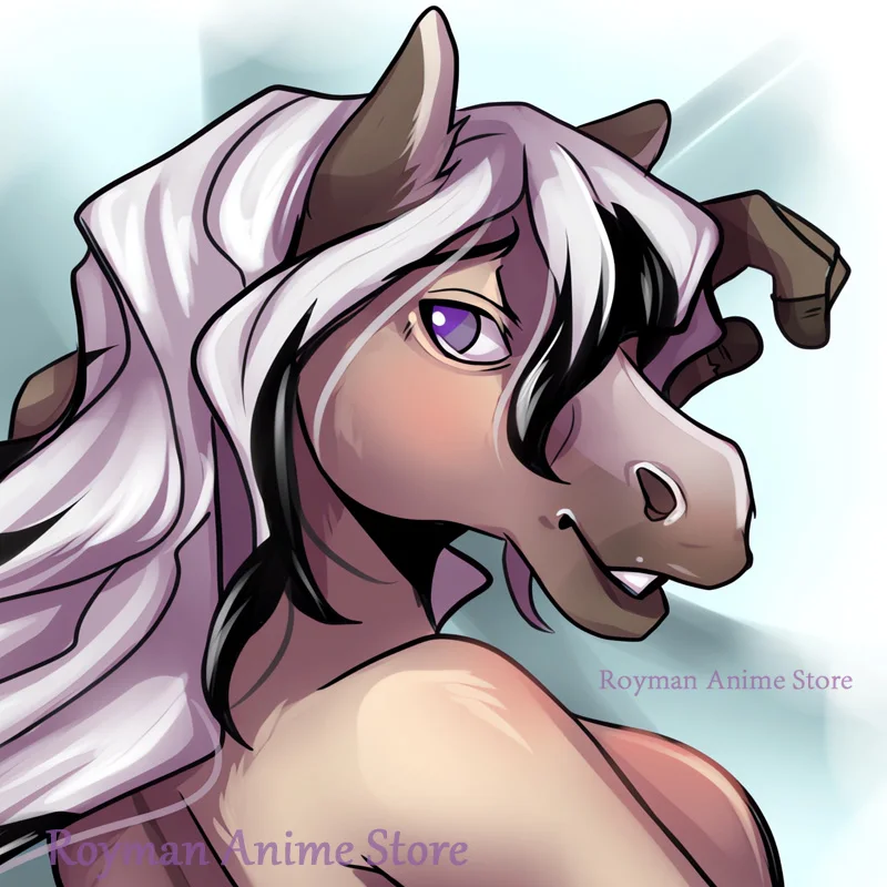 

Dakimakura Horse R18 аниме двусторонний принт наволочка для тела в натуральную величину Хэллоуин Рождественское украшение