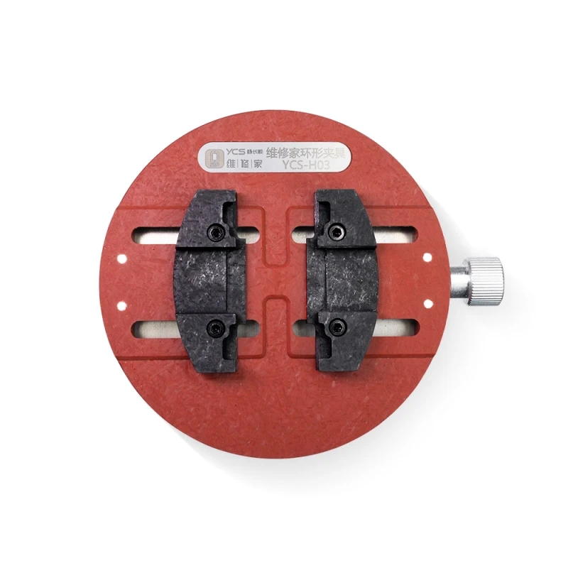 YCS Ring Phone Motherboard Fixture Microscope Logic Board Holder Scraper Tin Smoothly for iPhone Android Repair