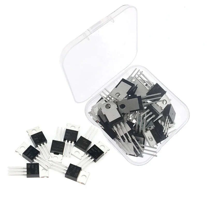 5-25PCS IRFZ44N TO220 Mosfet Transistor Kit Hoge Prestaties Power MOSFET 49A 55V Veldeffecttransistors gratis Verzending - afbeelding 2