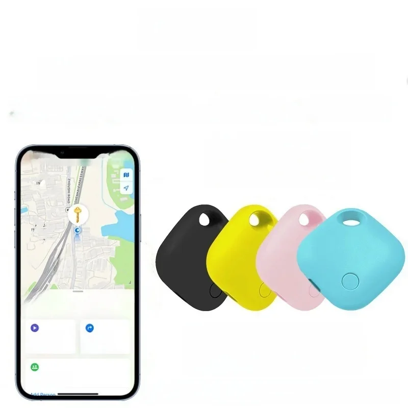 AliExpress PJPK Rechargeable GPS tracker works with apple find my air tag global locator smart anti-lost device for kids elderly bag bike car