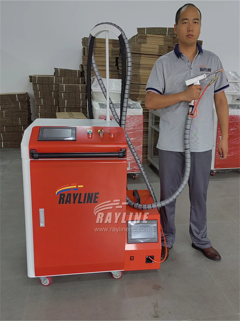 Industrial Manufacturing 4 in 1 Laser Welder 1500W 3000W Fiber Laser Welding Machine for Sale