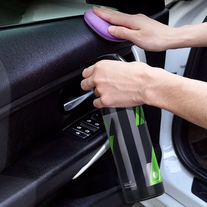 Nettoyant intérieur pour voiture Plastic Restore Super Shine, brillance longue durée, entretien de la brillance, protection rapide par revêtement, HGKJ S3